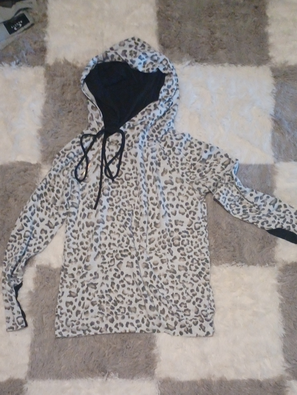 Leopard Print Hoody